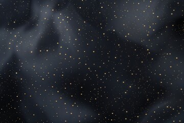 Obraz premium Black Satin Canvas Background with Glittery Polka Dots for a Nighttime Atmosphere