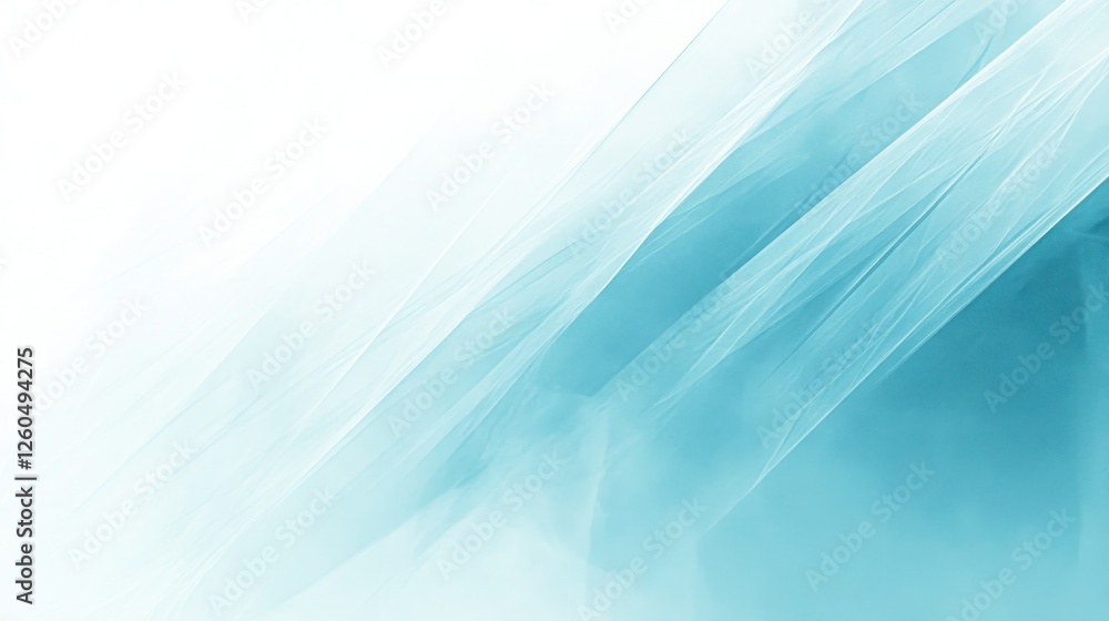 Poster elegant light blue abstract background with flowing lines and soft texture