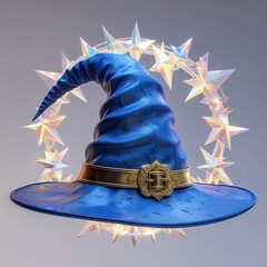 A_3D_rendered_intricately_detailed_blue_illustration of a pirate ship and a gavel