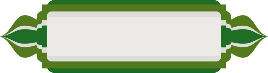 Fototapeta premium Islamic Ribbon Decoration