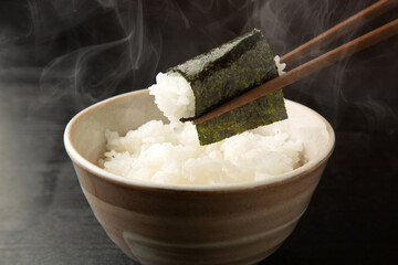 味付け海苔とご飯