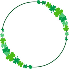 St Patrick Circle Frame