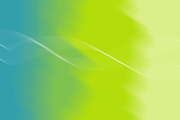  Abstract blue green background with a with smooth white lines. Perfect for ecology themes, earth and water illustrations. 