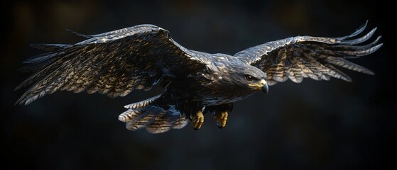 Detailed Bird Icon with Lifelike Realism for Cinema Purposes