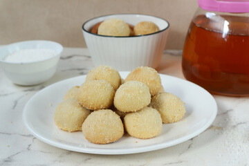 Delicious Homemade Kue Kacang Cookies, perfect with Tea