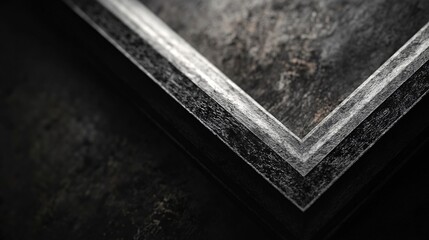 Close-up of Picture Frame: Ultra-Detailed Hyper Realistic