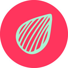 Fluorescent neon buttons handmade: Abstract & Modern Symbols, handmade fluor illustration buttons