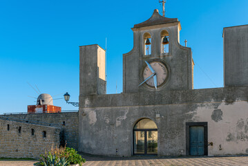 The small church of Sant'Erasmo in the fortress of Castel Sant'Elmo, which towers high on the Vomero hill above the city of Naples