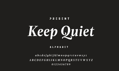 Lettering Fashion Designs. Modern elegant alphabet letters font and number. Minimalist typography fonts regular, typeface uppercase and lowercase.