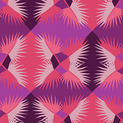Vector - abstract squares colorful seamless pattern.
