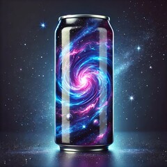 Galactic Energy Drink – Cosmic Beverage Concept