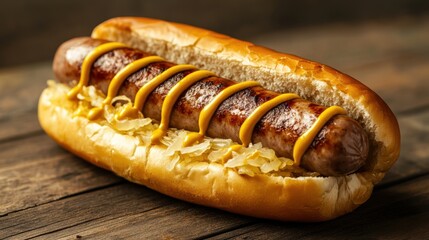Grilling gourmet sausage backyard bbq food photography rustic setting close-up culinary delight