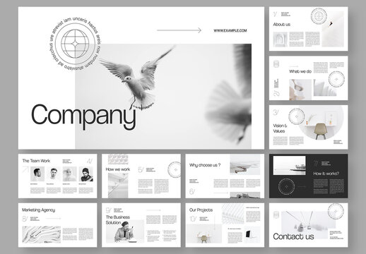 Company Profile Presentation Layout