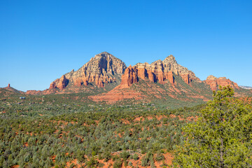 Scenic Sedona Arizona Red Rocks Landscape