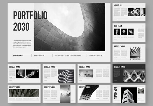Portfolio Presentation Layout