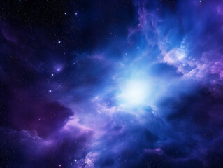 Exploring the vibrant colors of a cosmic nebula in deep space