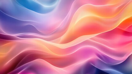 Fototapeta premium Abstract vibrant light waves background with vibrant light waves and fluid color transitions. Emphasizing modern elegance and dynamic motion, ideal for artistic projects and contemporary designs.