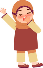 Illustration of children with various expressions