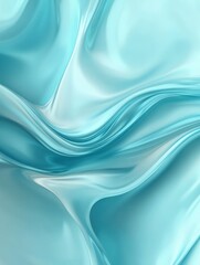 Naklejka premium Abstract background with a gradient of soft blue and turquoise shades.