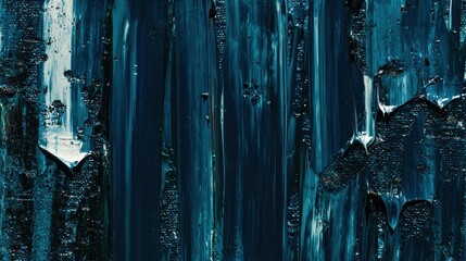 Obraz premium Abstract blue painting texture art studio digital artwork contemporary close-up visual expression