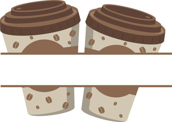 Cup Coffe Banner