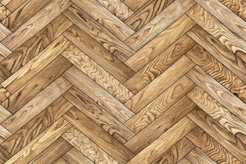 Detailed Wooden Herringbone Parquet Floor Texture Ideal for Design and Home Decor Projects