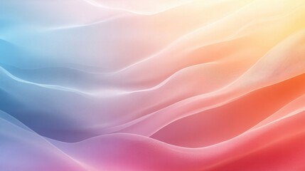 Obraz premium Soft gradient background with pastel colors. Emphasizing calmness and elegance, ideal for web design and presentations.
