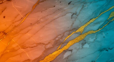 Fototapeta premium Luxury Gold Vein Marble Texture Background, Abstract Design