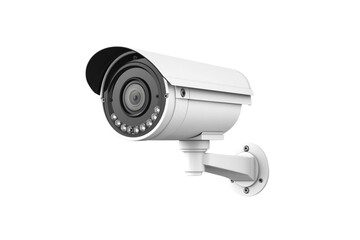 CCTV camera isolated on white background
