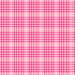 Plaid repeat pattern in pink.Colorful gingham checkered tartan seamless pattern.Geometric graphic vector illustration background design for fabric and print.