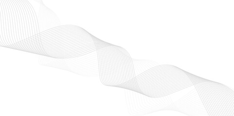 Abstract wavy curve lines background. Modern template abstract design flowing particles wave digital frequency track equalizer. abstract wave line for banner, wallpaper background with wave design.