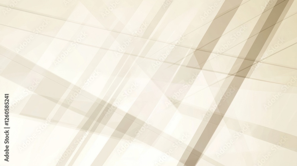 Poster elegant abstract beige background with lines and subtle geometric shapes