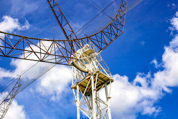 Radio astronomy antenna DKR-1000 in Pushchino, Russia