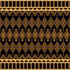 seamless pattern with geometric shapes
