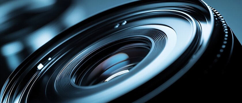 Close-Up of DSLR Camera Recording Ultra-Detailed Videos