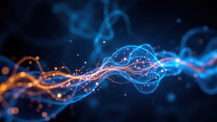 Dynamic VNS (Vagus Nerve Stimulation) with colorful neural pathways.