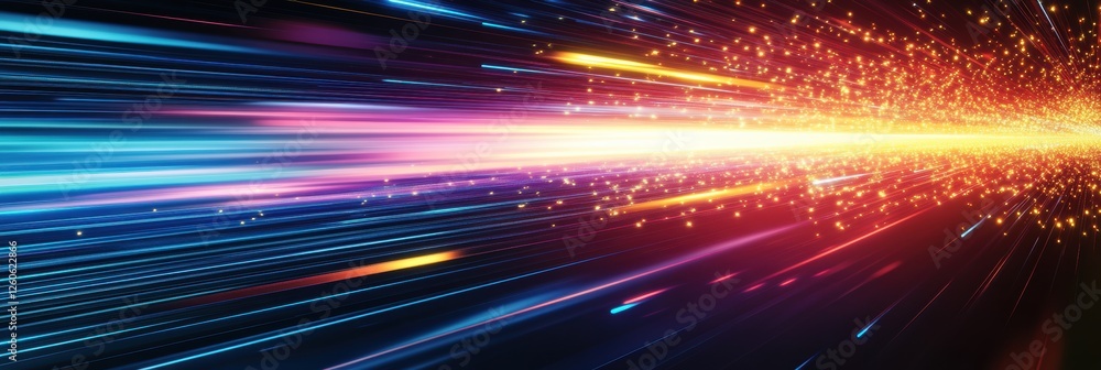 Poster dynamic abstract digital technology background showcasing innovation and energy