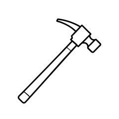 hammer isolated on white
