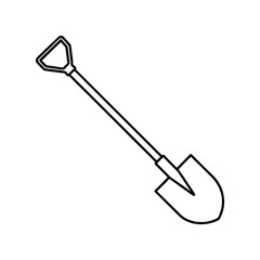hammer icon isolated on white