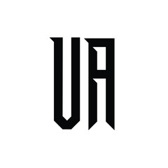UA monogram logo design letter text name symbol monochrome logotype alphabet character simple logo