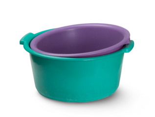 Plastic pelvis isolated on transparent background