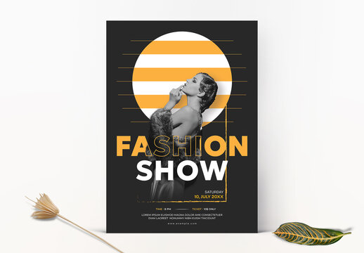 Fashion Show Flyer Layout