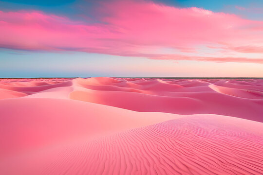 pink fantasy world