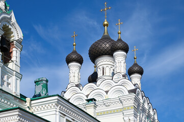The Church of the Holy Trinity on Parusinka, Ivangorod, Russia