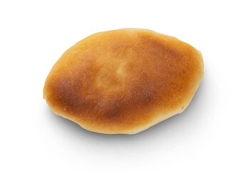 Small pie isolated on transparent background