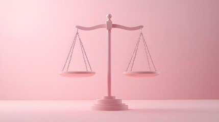 Scales of Justice Balancing Product Liability Case in Court