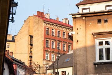 Zabytkowe kamienice Cieszyn, Polska. © Elżbieta Kaps