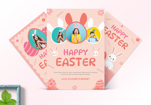 Colorful Easter Card