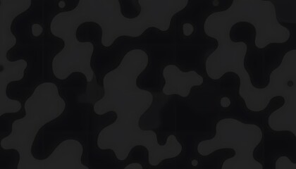 Fototapeta premium Dark Gray and Black Abstract Camouflage Pattern Background Texture Design