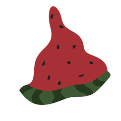 Organic watermelon illustration